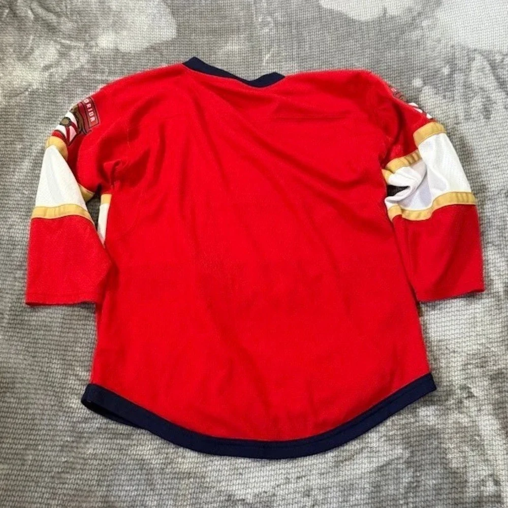 Florida Panthers NHL Youth Jersey Red L/XL Hockey Fan Gear Official Licensed